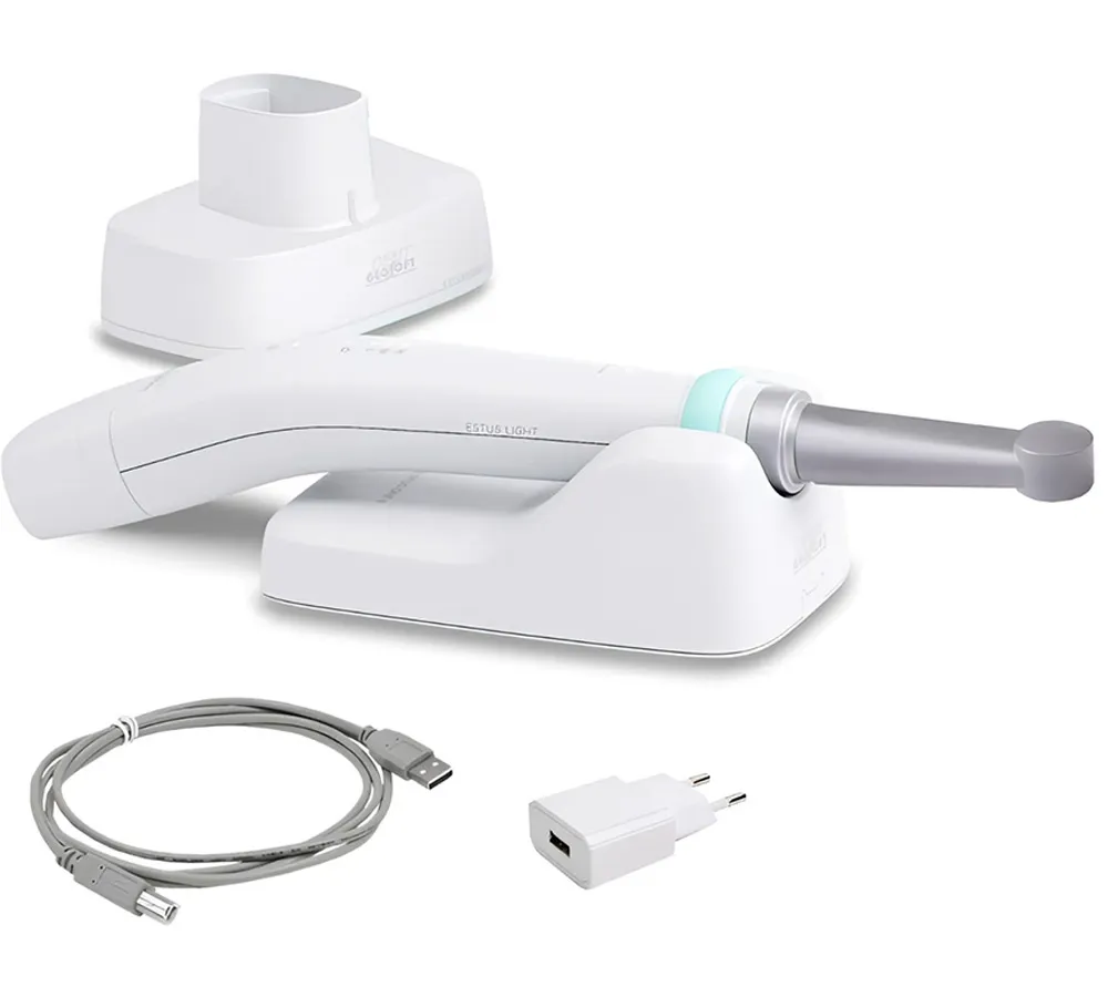 geosoft dent комплект estus light стоматологический фотоактиватор с насадкой blue1500/4  4