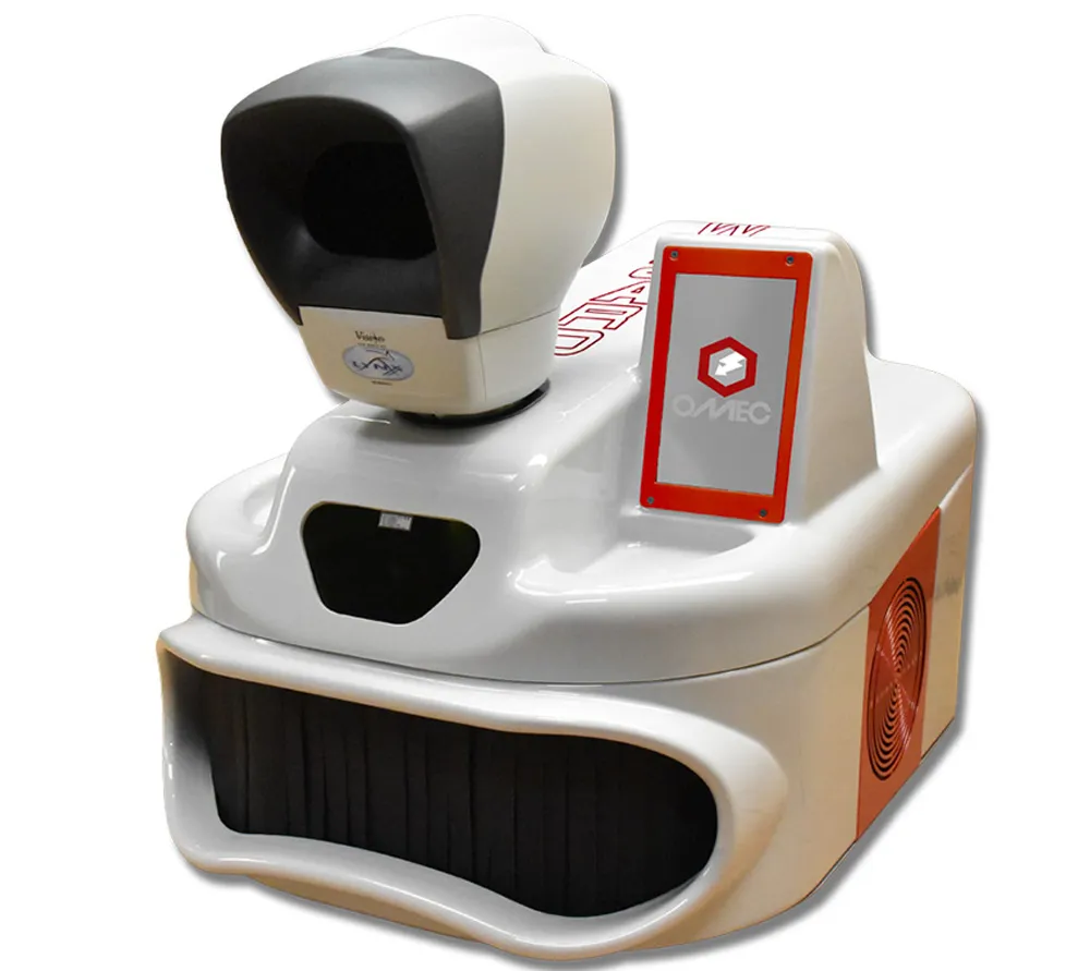 omec wizard.100.00 аппарат лазерной сварки со стереомикроскопом