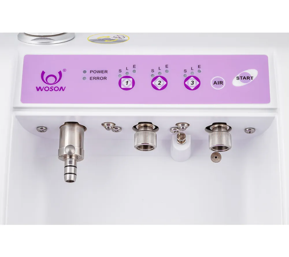 woson lub909 аппарат для чистки и смазки наконечников  7