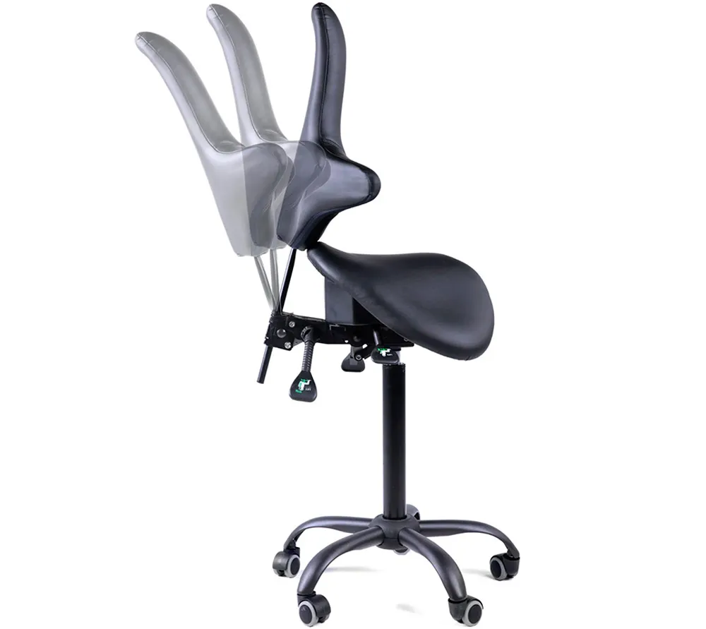 gravitonus ezduo back двойное ортопедическое кресло-седло со спинкой  5