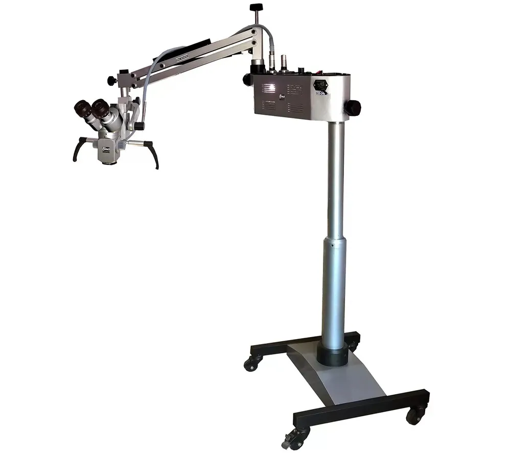 bino scientific vision 5 silver стоматологический операционный микроскоп с 5-ти ступенчатым увеличением, hd-видеофиксацией 