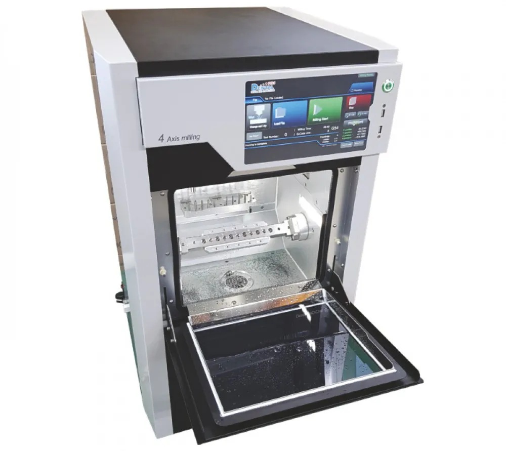 dental plus bx4 4-осная фрезерная машина для влажной фрезеровки  2