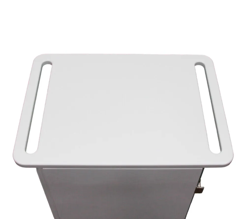 edarredo joy981h/pp porter модуль для лотков двусторонний металл+столешница пластик (ral9010)  2