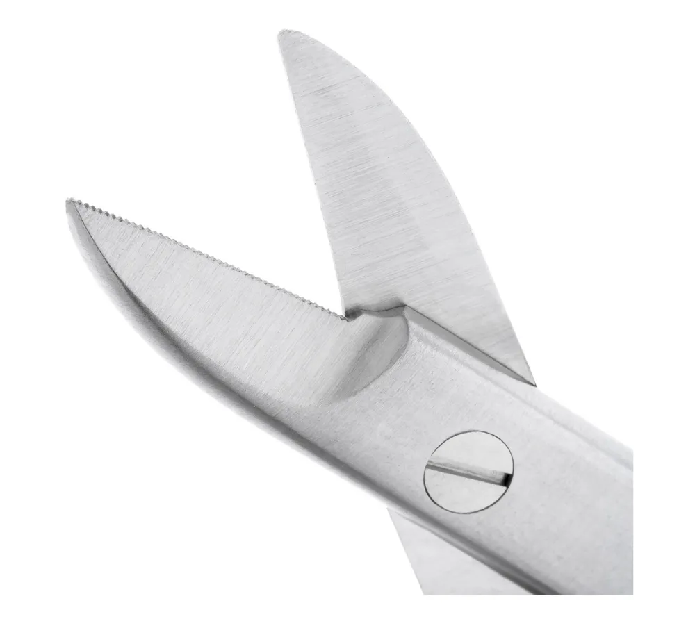 hlw ножницы коронковые прямые, 100 мм, зубчатые  3