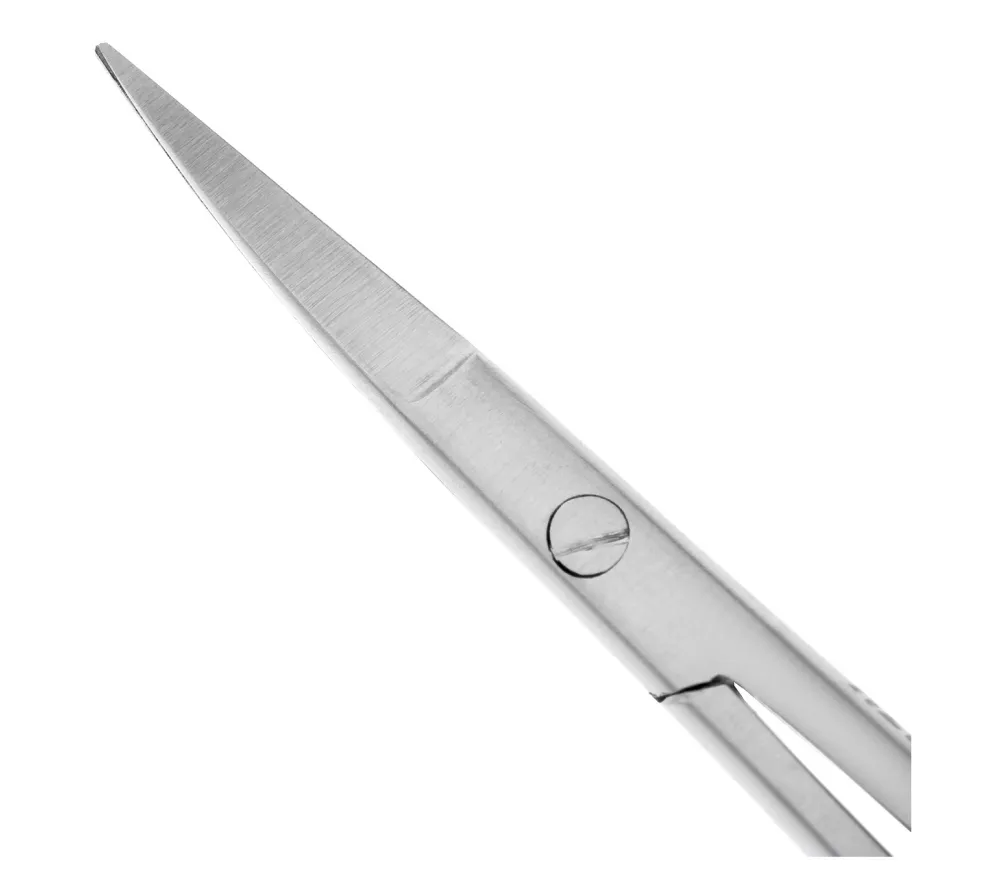 hlw castroviejo-gomel ножницы хирургические изогнутые, 140 мм  2