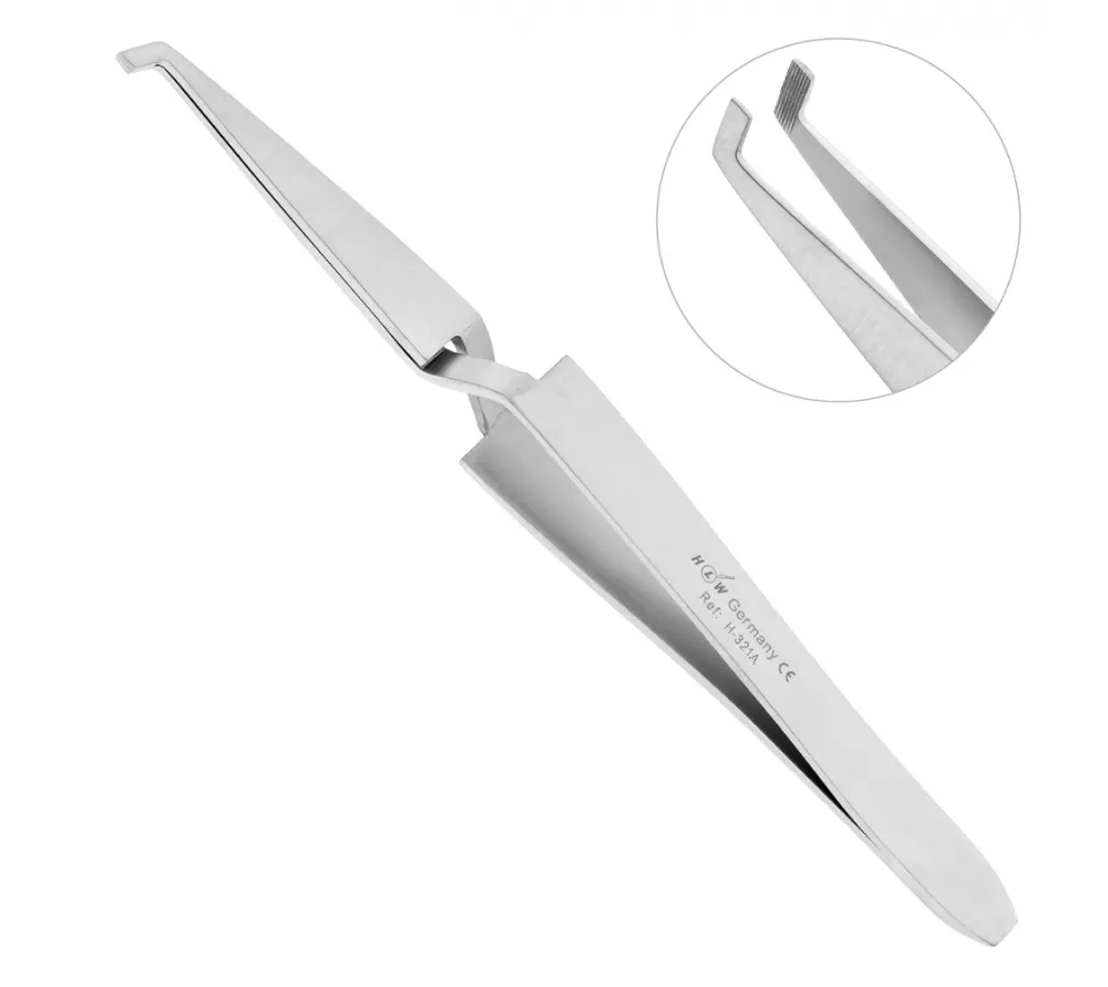 hlw пинцет обратный, 125мм