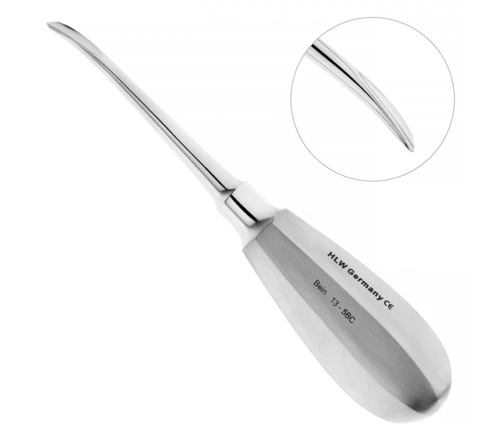 hlw bein элеватор, изогнутый, 4мм