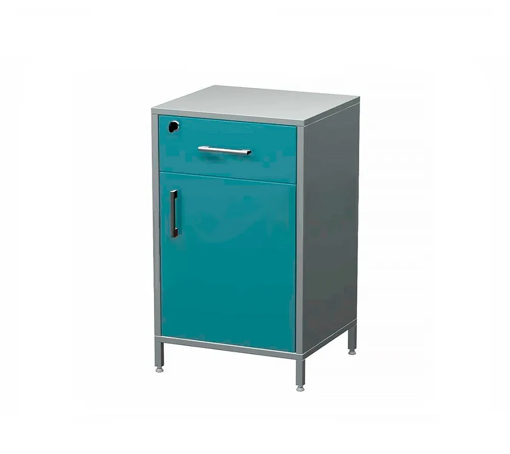 arkodor ar-x19 тумба металлическая с выдвижным ящиком с замком, дверью и полкой