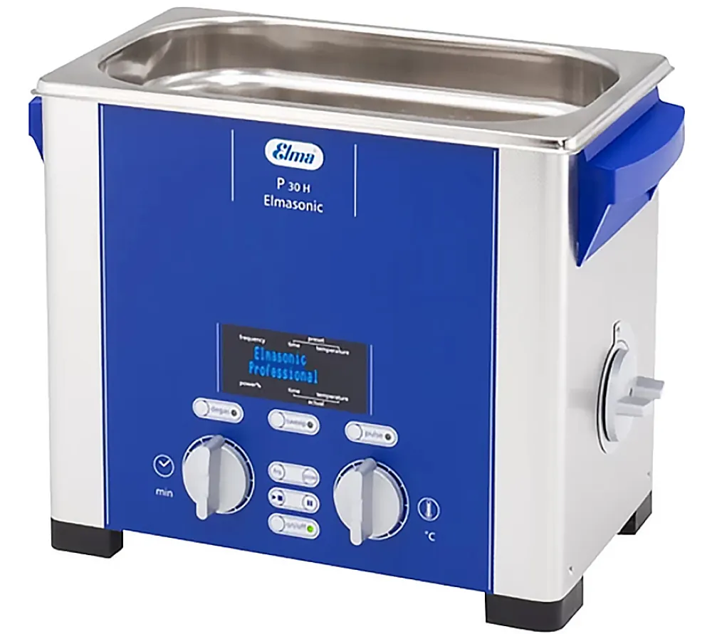 elma elmasonic p30h ультразвуковая мойка повышенной мощности, с подогревом 2,75 л