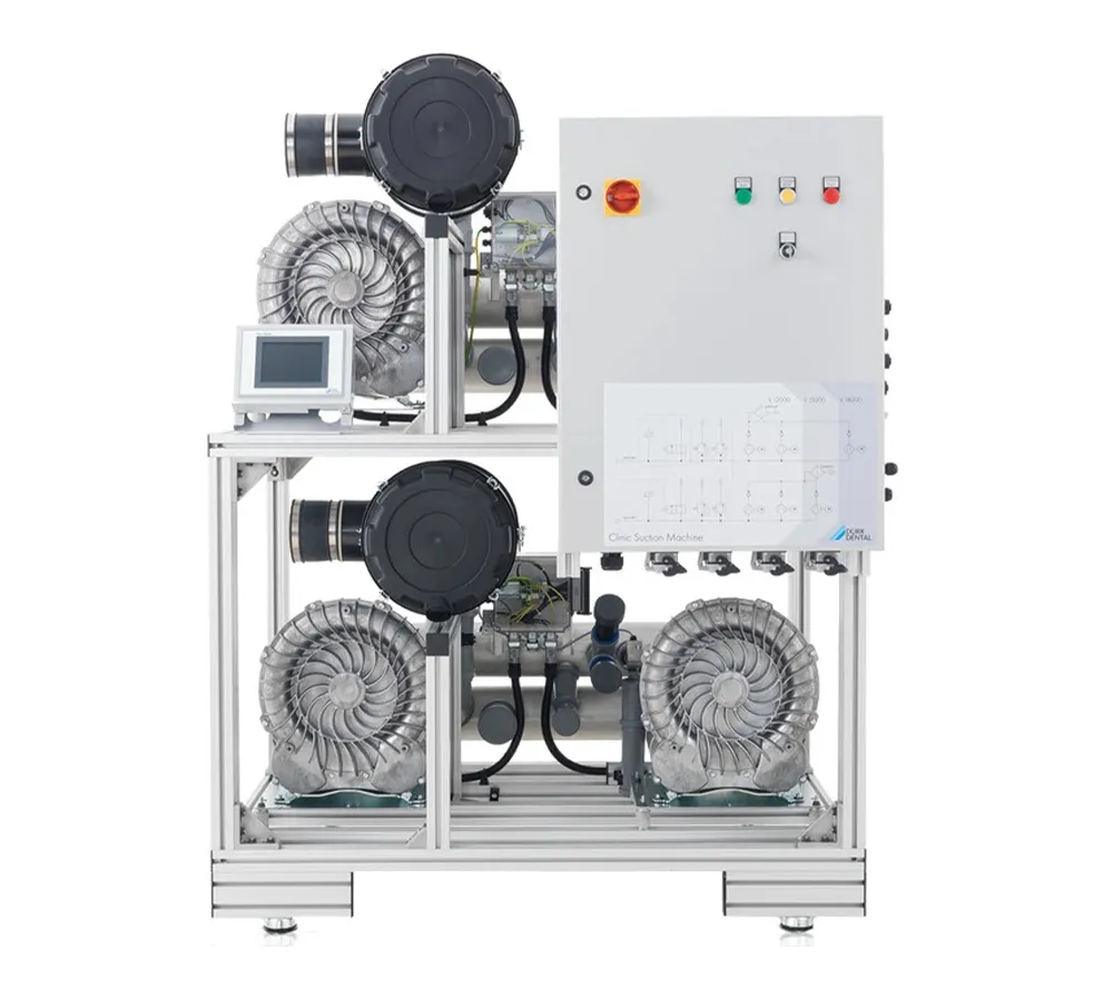 dürr dental v 12000 вакуумная помпа для 60 стоматологических установок, без кожуха
