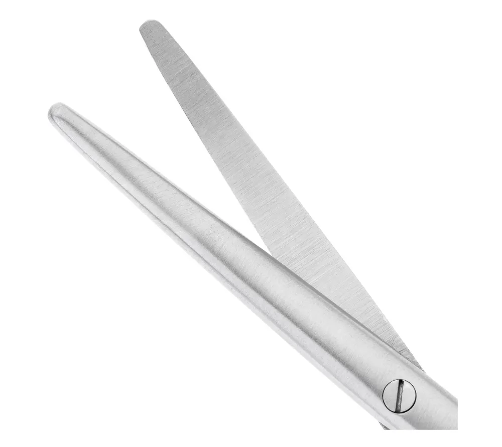 hlw metzenbaum ножницы тупоконечные изогнутые, 145 мм  3