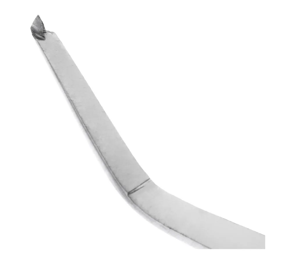 hlw 22-31 gomel микропинцет хирургический изогнутый, 180 мм  3