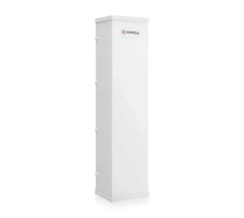 армед aircube 215 fm облучатель-рециркулятор ультрафиолетовый бактерицидный, настенный, 60 м3/ч