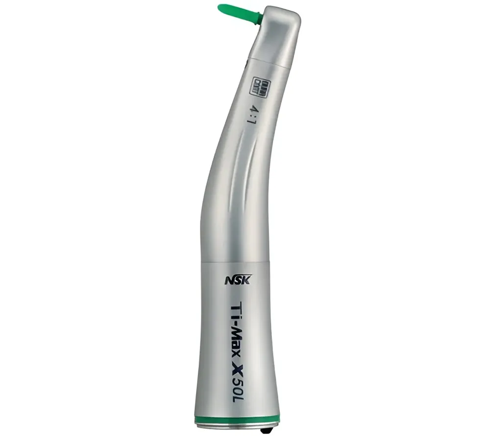 nsk ti-max x50l угловой наконечник с оптикой для профилактики, 4:1