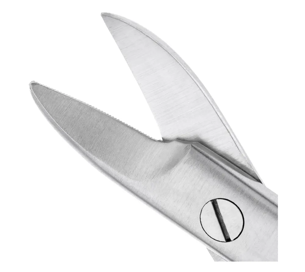 hlw ножницы коронковые изогнутые, 100 мм, зубчатые  3