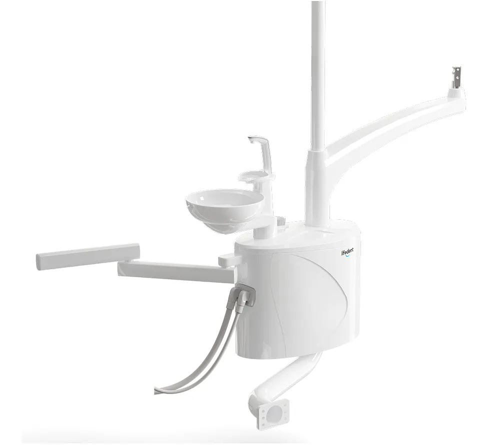 lifedent e9-i стоматологическая установка с верхней подачей  5