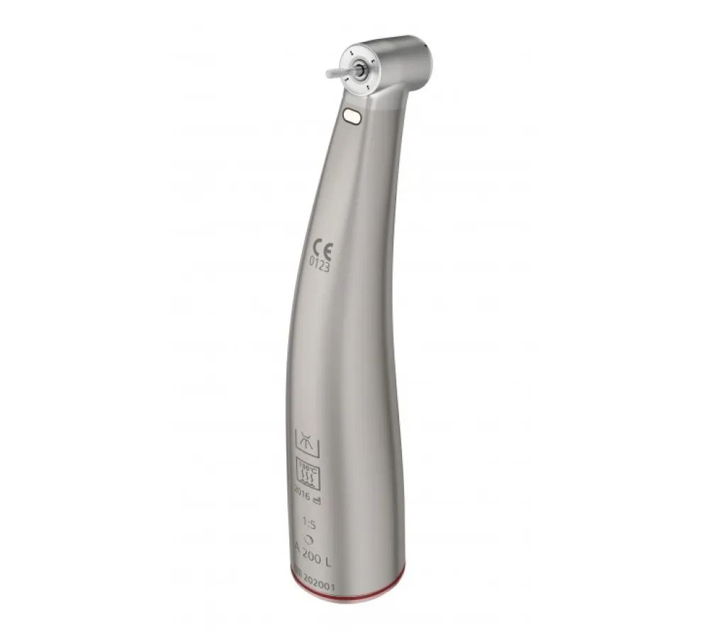 sirona t2 line a200l повышающий угловой наконечник со светом, 1:5 