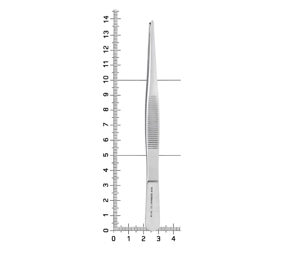 hlw пинцет хирургический, 140 мм  5