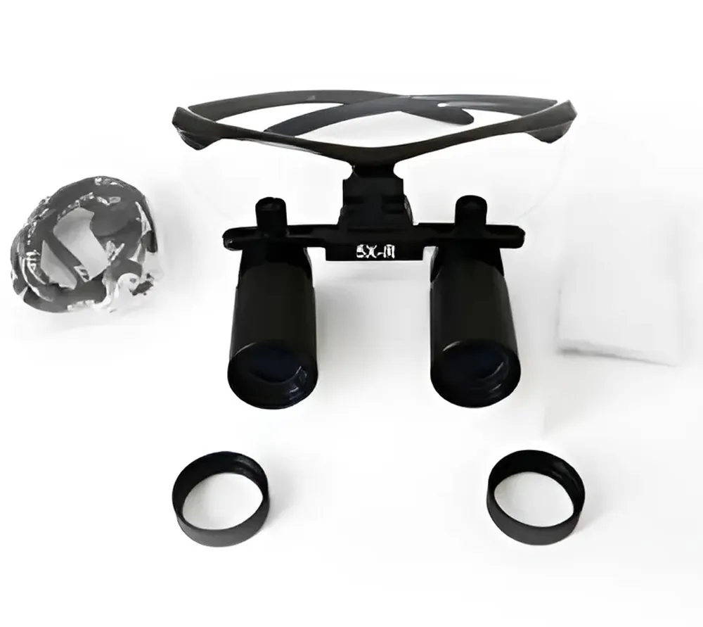 magnifier qc лупы бинокулярные с увеличением 6.0х, рабочее состояние 420 мм