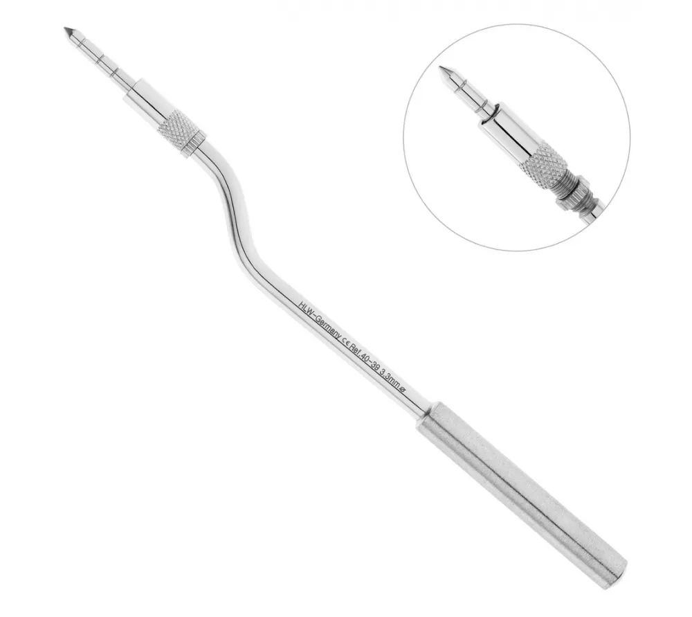 hlw остеотом с ограничителем, 3,3 мм