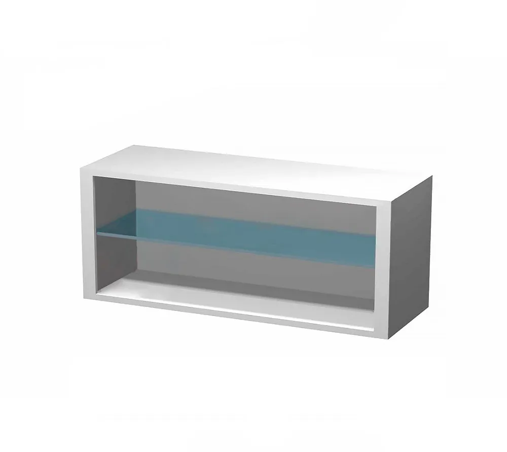 arkodor ar-58 металлическая тумба навесная со стеклянной полкой