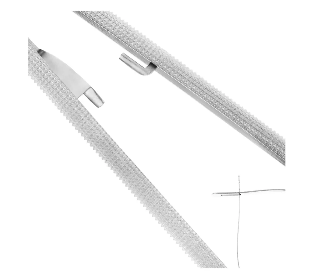 hlw castroviejo-gomel tc иглодержатель хирургический прямой,16 см  4