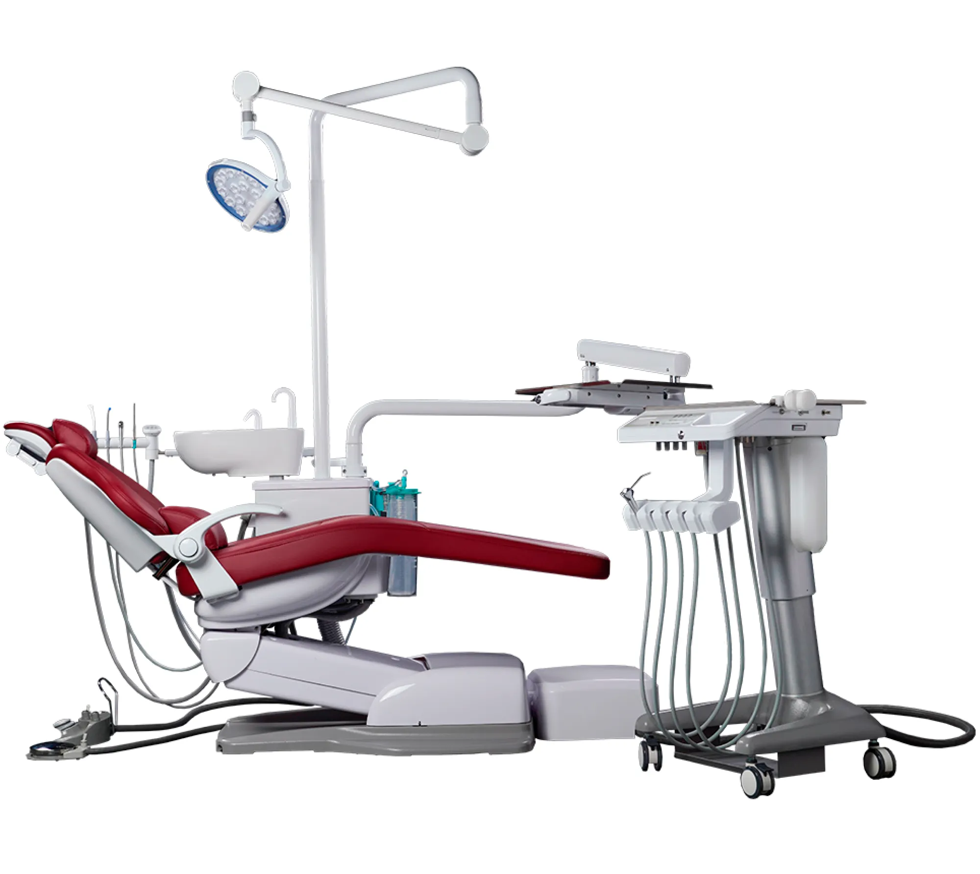 ajax aj16 имплантационная стоматологическая установка (с подкатным модулем)