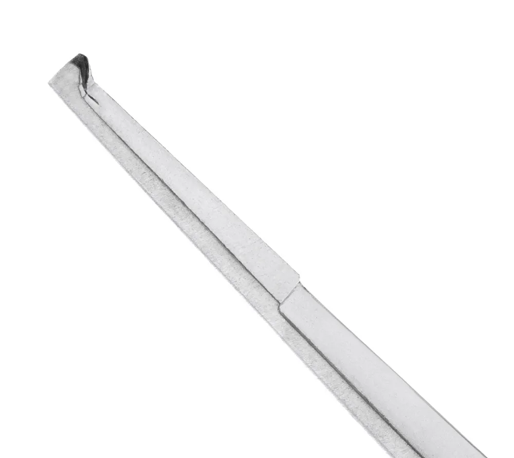 hlw пинцет микрохирургический прямой, 180 мм  2