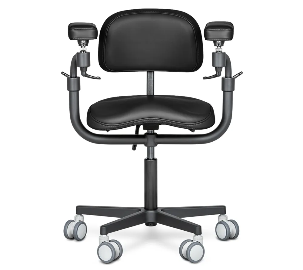 mercury elite comfort black cтул микроскописта 