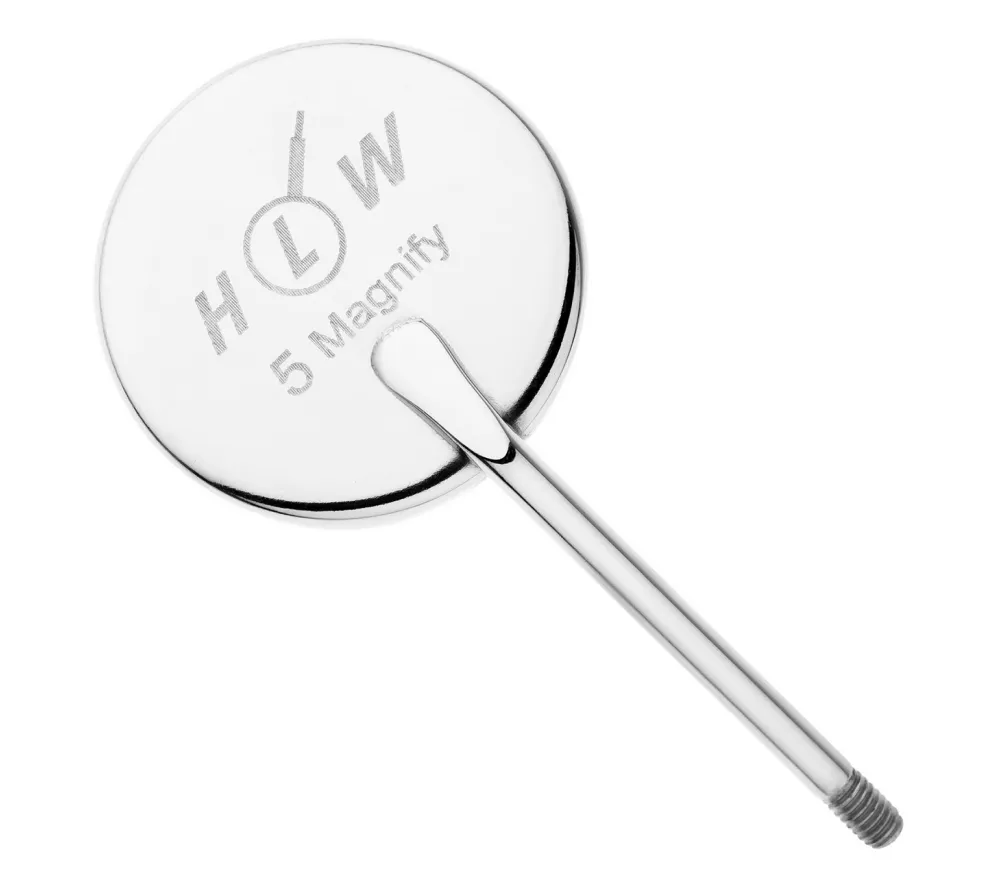 hlw зеркало стоматологическое увеличит. №5, 24 мм (упак 12 шт)  2