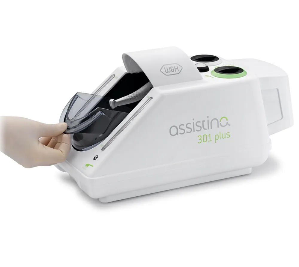 w&h assistina 301 plus аппарат для автоматической чистки и смазки наконечников  3