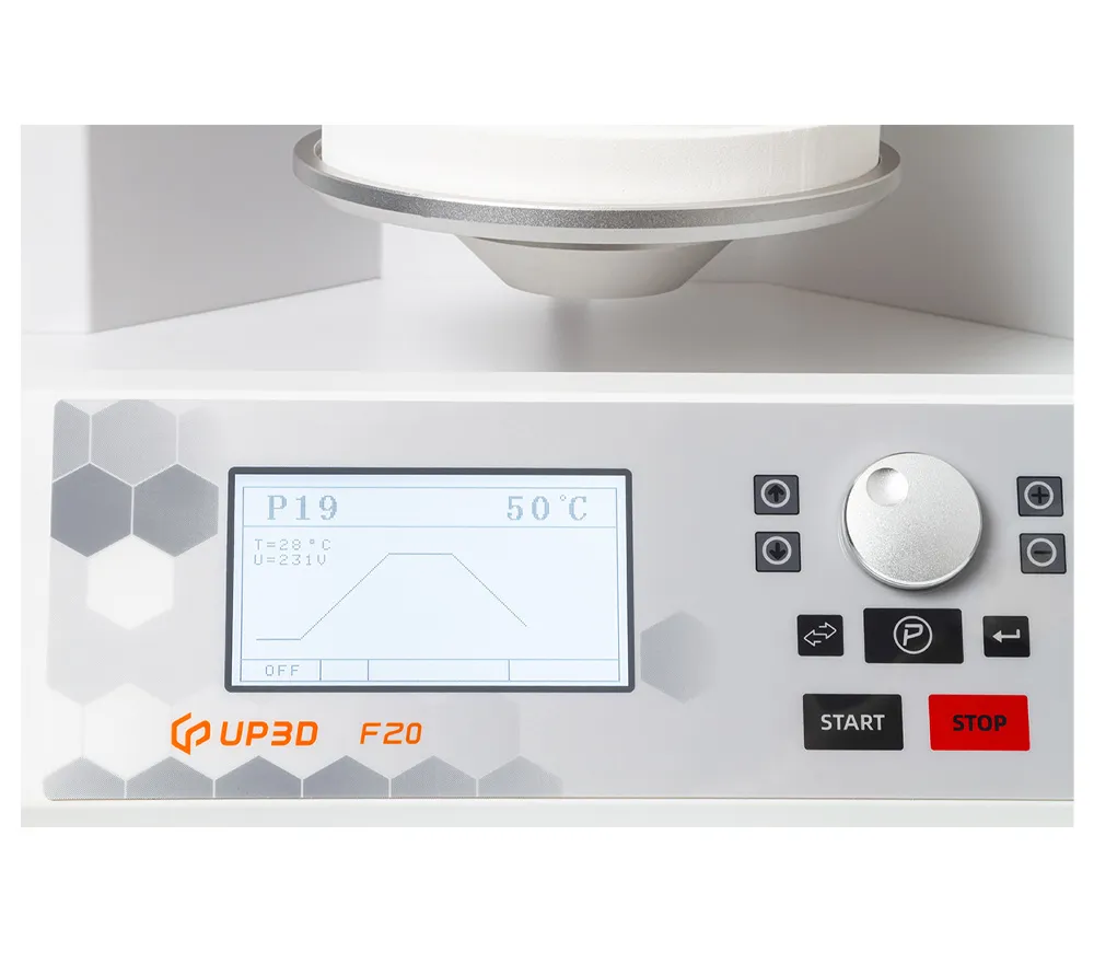 up3d f20 печь для синтеризации циркония  2
