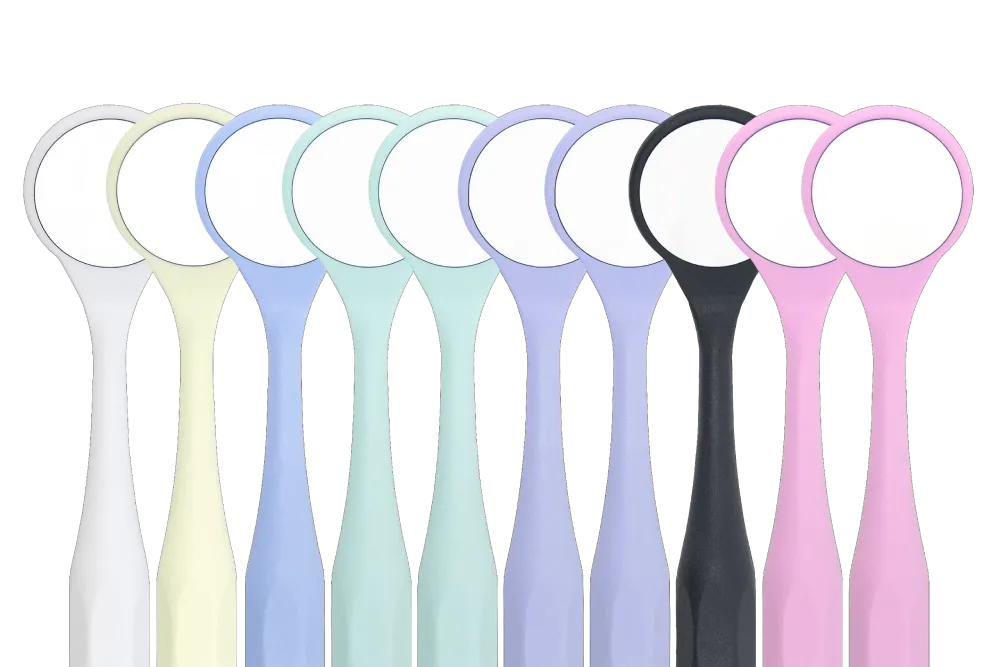 hahnenkratt relax fs rhodium mirrors зеркало, 24мм (ассорти 10 шт)