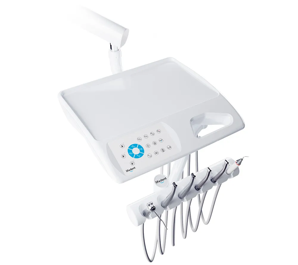 lifedent p3-c стоматологическая установка с нижней подачей  3