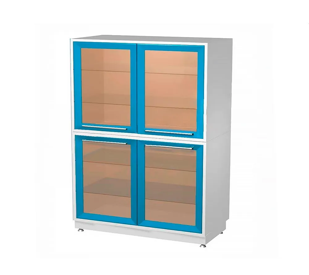 arkodor ar-80 шкаф с четырьмя распашными застекленными дверями, четырьмя стеклянными полками