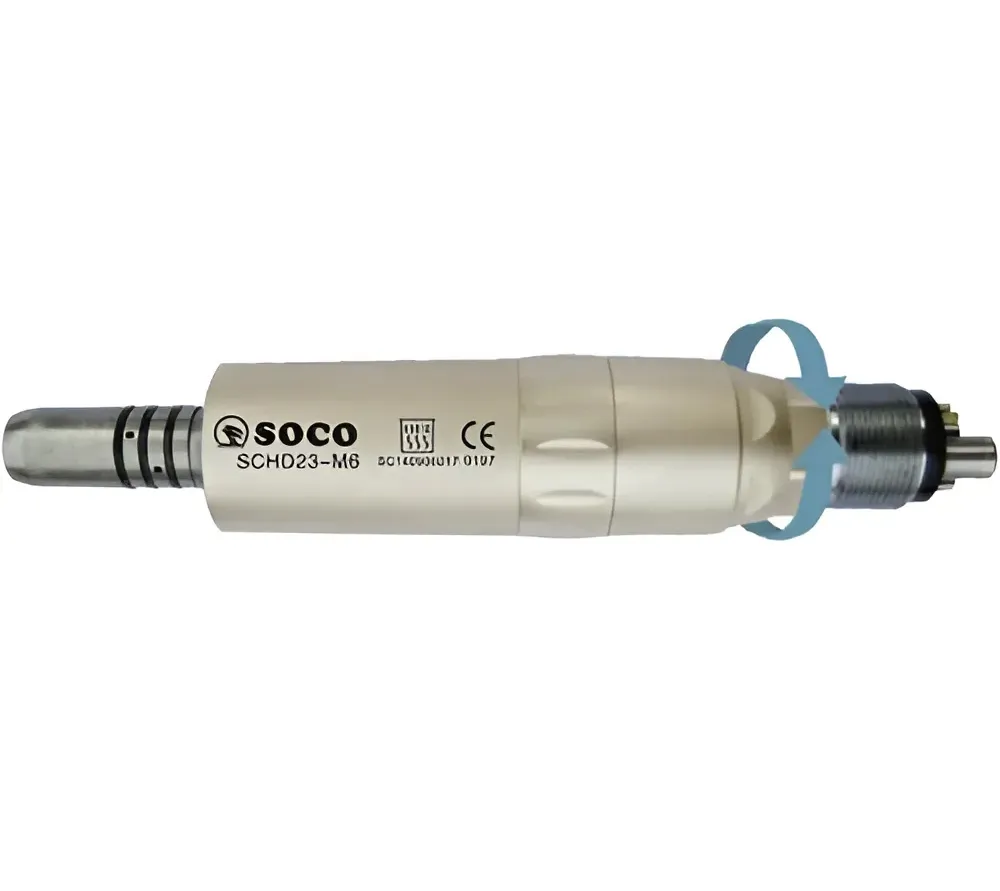 coxo d23-m6 воздушный микромотор с фиброоптикой и внутренней подачей воды, 6-ти канальный