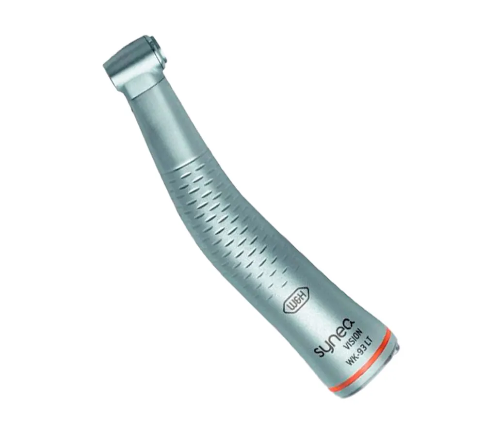w&h dentalwerk synea vision wk-93 lt повышающий угловой наконечник со светом и кнопочным зажимом
