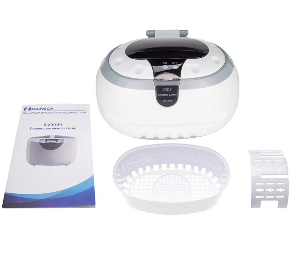 codyson cd-2800 ультразвуковая мойка, 0,6 л  5