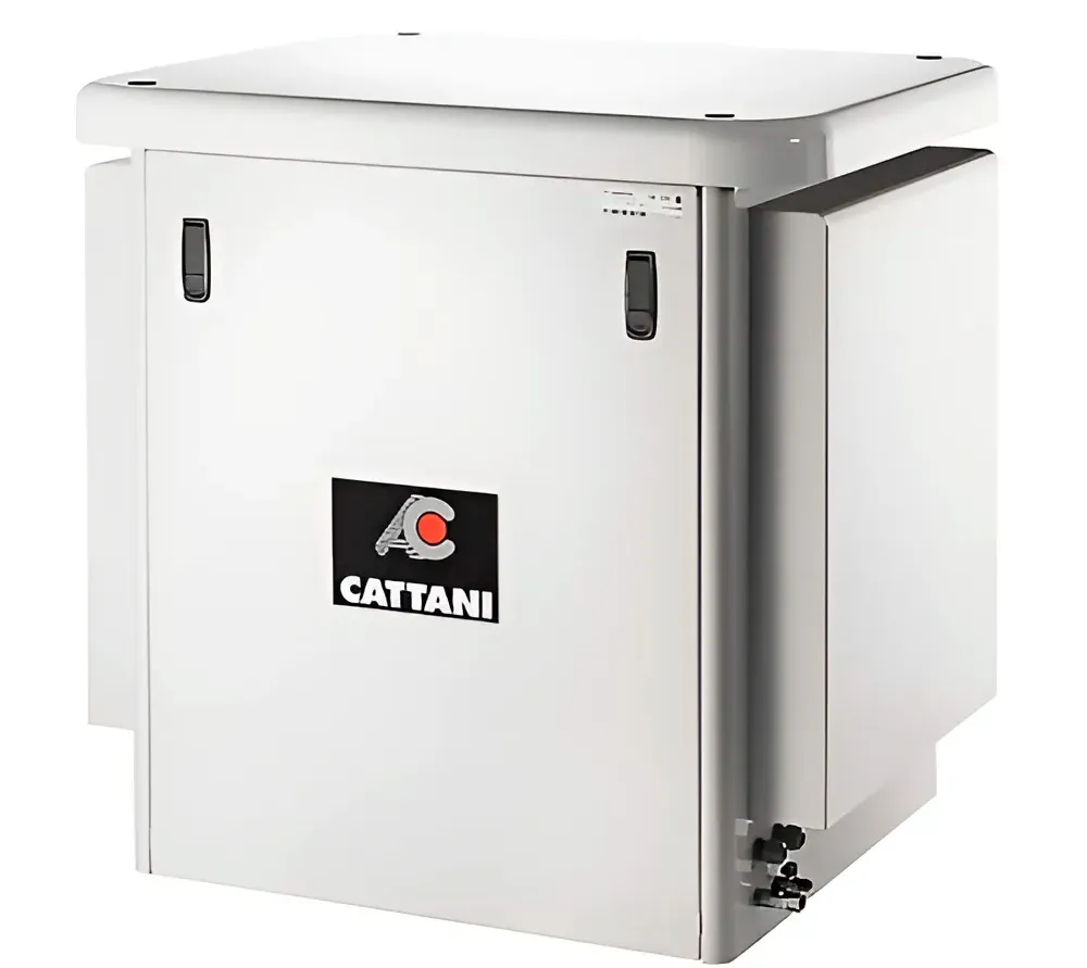 cattani кожух для компрессоров с горизонтальным ресивером на 30/45 литров, с улучшенной звукоизоляцией (разборный 89х84х70 см)