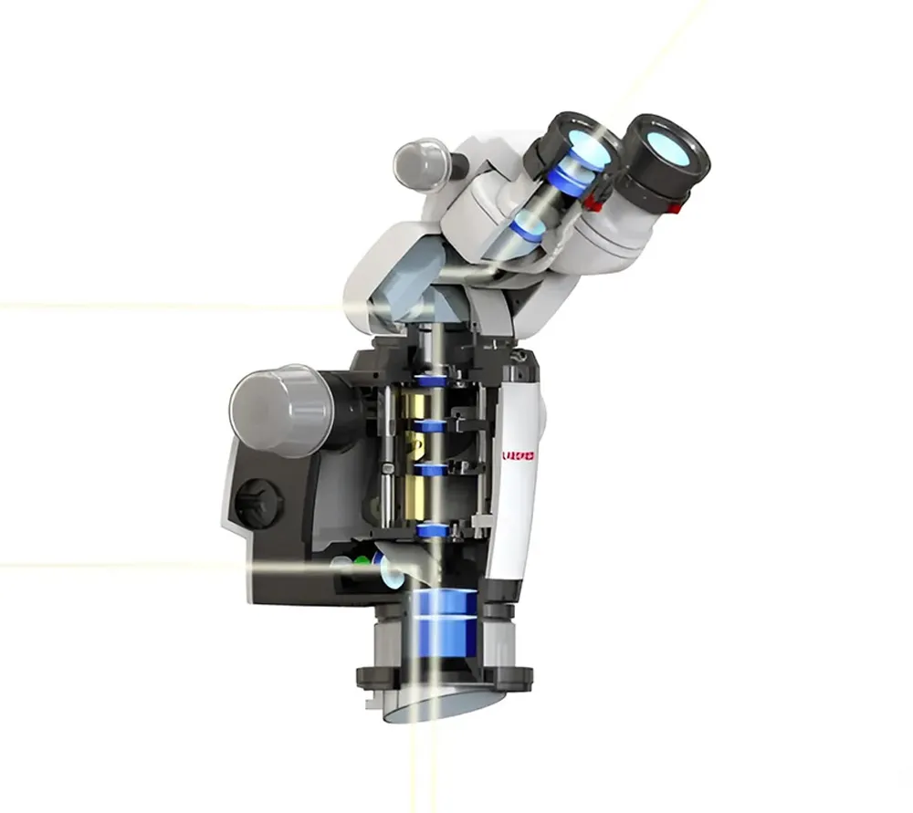 labomed magna стоматологический моторизованный операционный микроскоп со светодиодным освещением  2