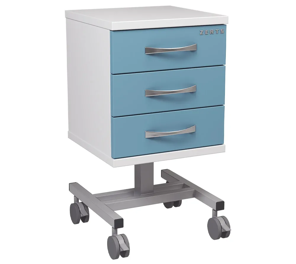 zerts стол для врача мобильный серии acrylat