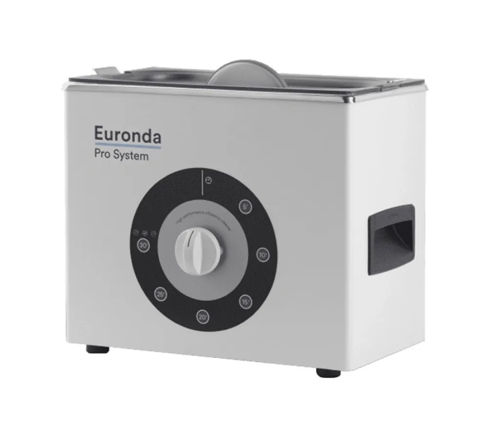 euronda eurosonic energy ультразвуковая мойка с электромеханическим управлением, с резервуаром из нержавеющей стали, 3 л