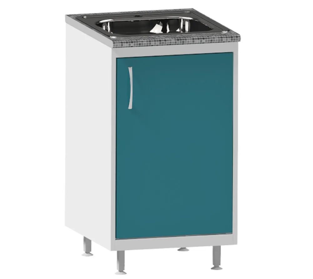 взмо тмм-10-мд тумба медицинская (станд. со столешницей и мойкой)