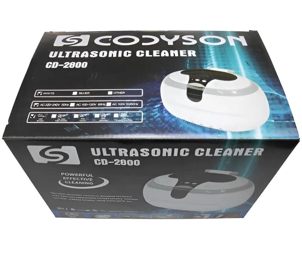 codyson cd-2800 ультразвуковая мойка, 0,6 л  6