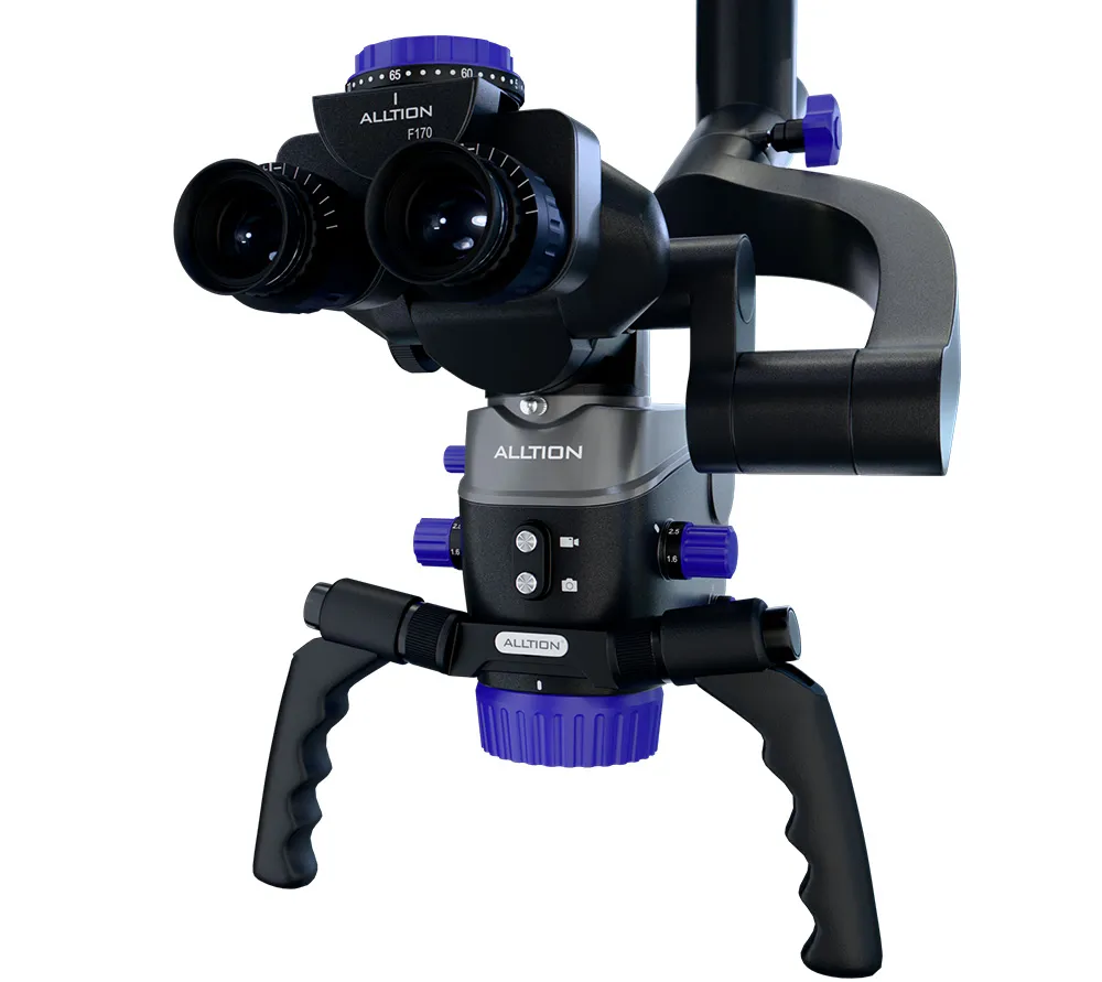 alltion am-5000vr стоматологический микроскоп с вариоскопом и маятниковой системой fora  4