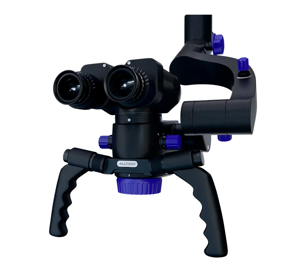 alltion am-2000v стоматологический микроскоп с вариоскопом  3