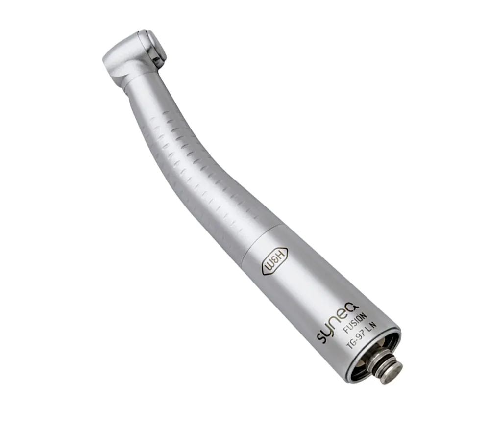 w&h dentalwerk synea fusion tg-97 l n турбинный наконечник с подсветкой, четырехточечным спреем