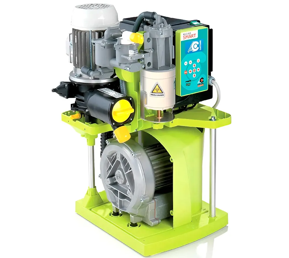 cattani micro-smart - стоматологический аспиратор для влажной аспирации для 1-2 установок, без кожуха, 916 л/мин