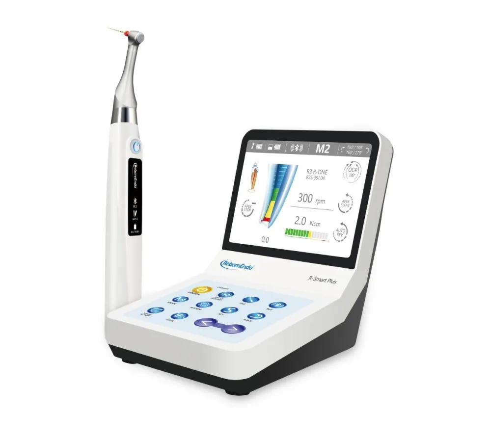 rebornendo r-smart plus+ эндомотор со встроенным апекслокатором беспроводной, передача данных через bluetooth