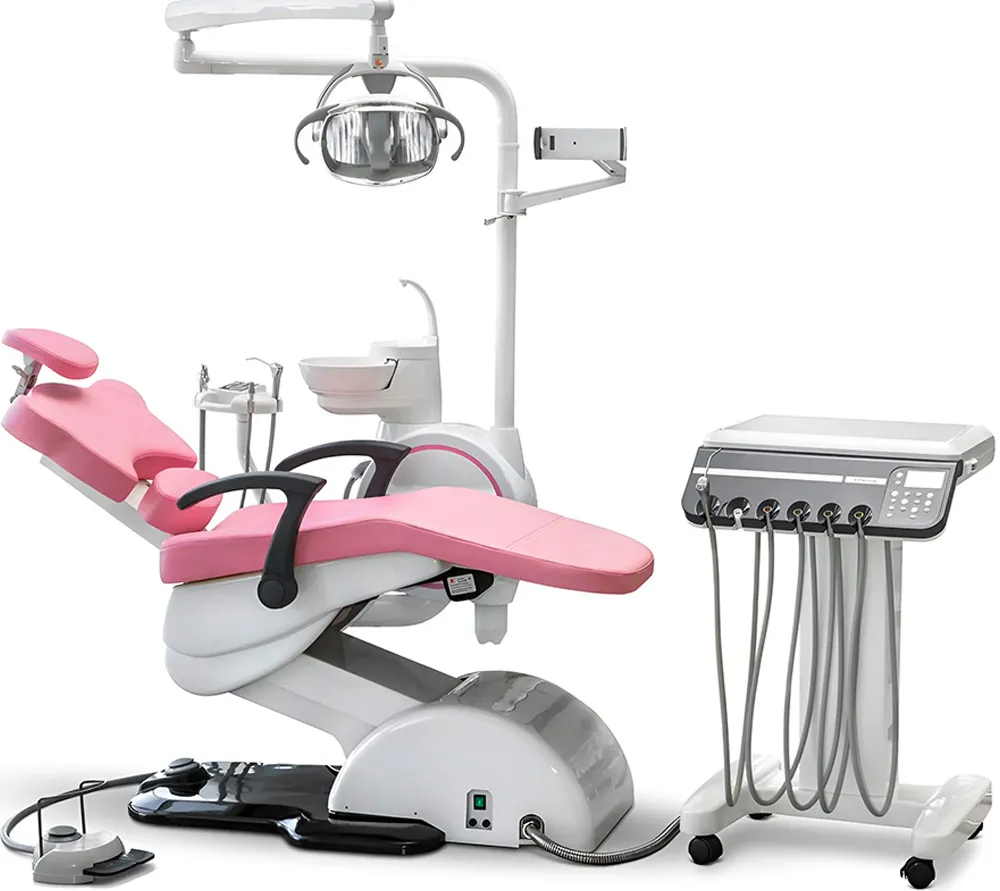 woson wod550 стоматологическая установка детская с подкатным блоком